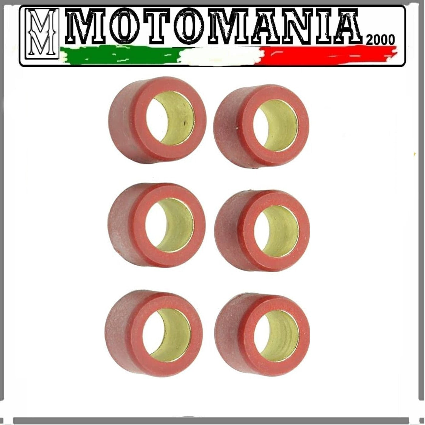 S41000030P104 KIT6 RULLI VARIATORE 18x14 GR.15 PER HONDA / KYMCO *