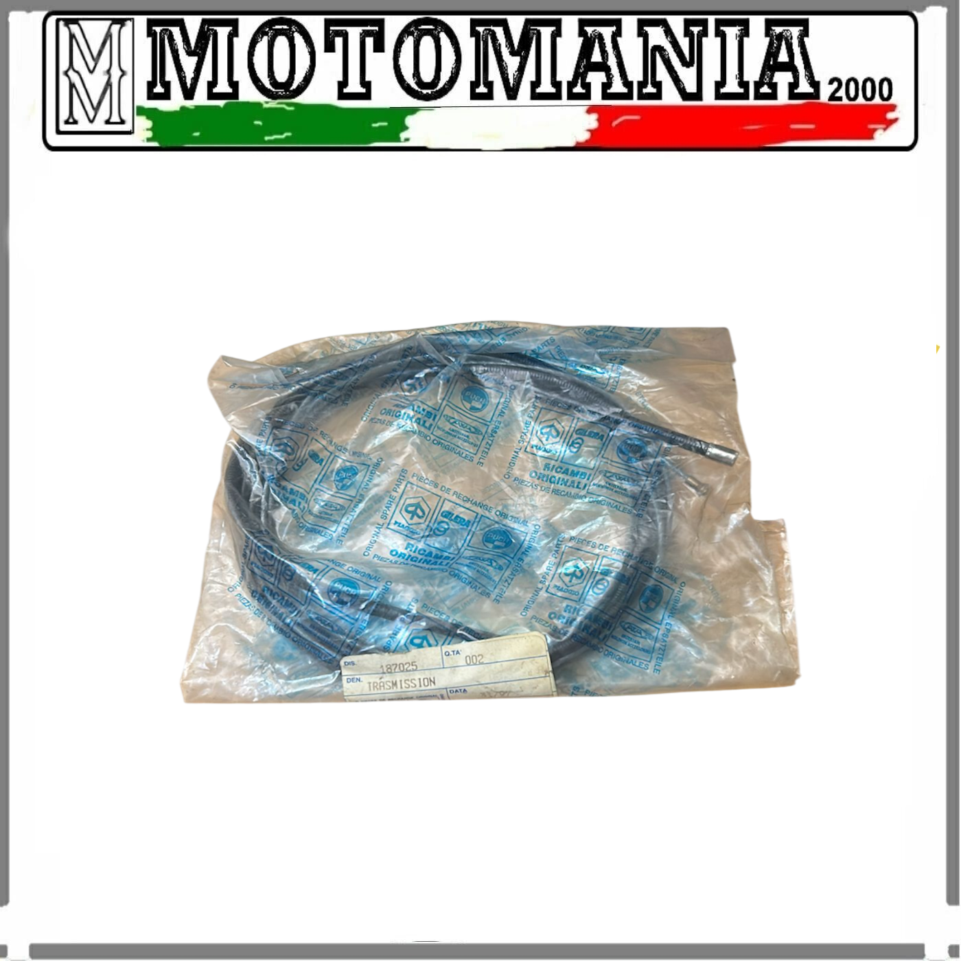 187025 - TRASMISSIONE FRENO POSTERIORE PIAGGIO CIAO 80 /88 ORIGINALE