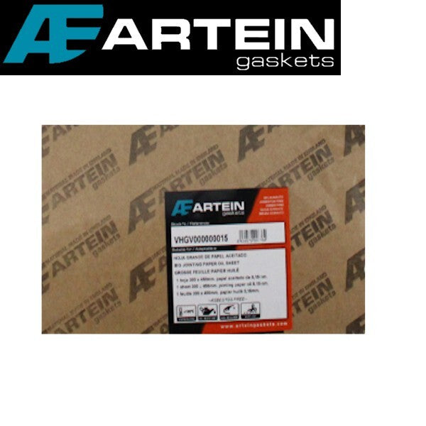 FOGLIO CARTA GUARNIZIONI 300 x 450 MM SPESSORE 0,40 MM *