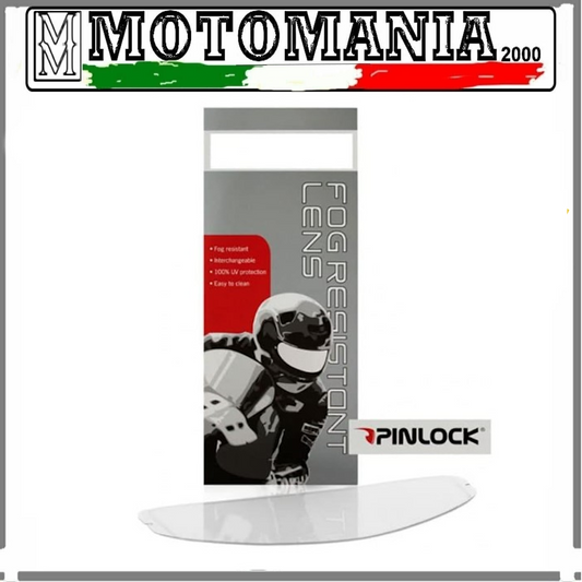 Visiera pinlock trasparente fog free facile da pulire
