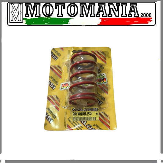 Malossi Molla Contrasto variatore rossa D.esterno 45x77 mm-D.filo 4 mm-k 9,6