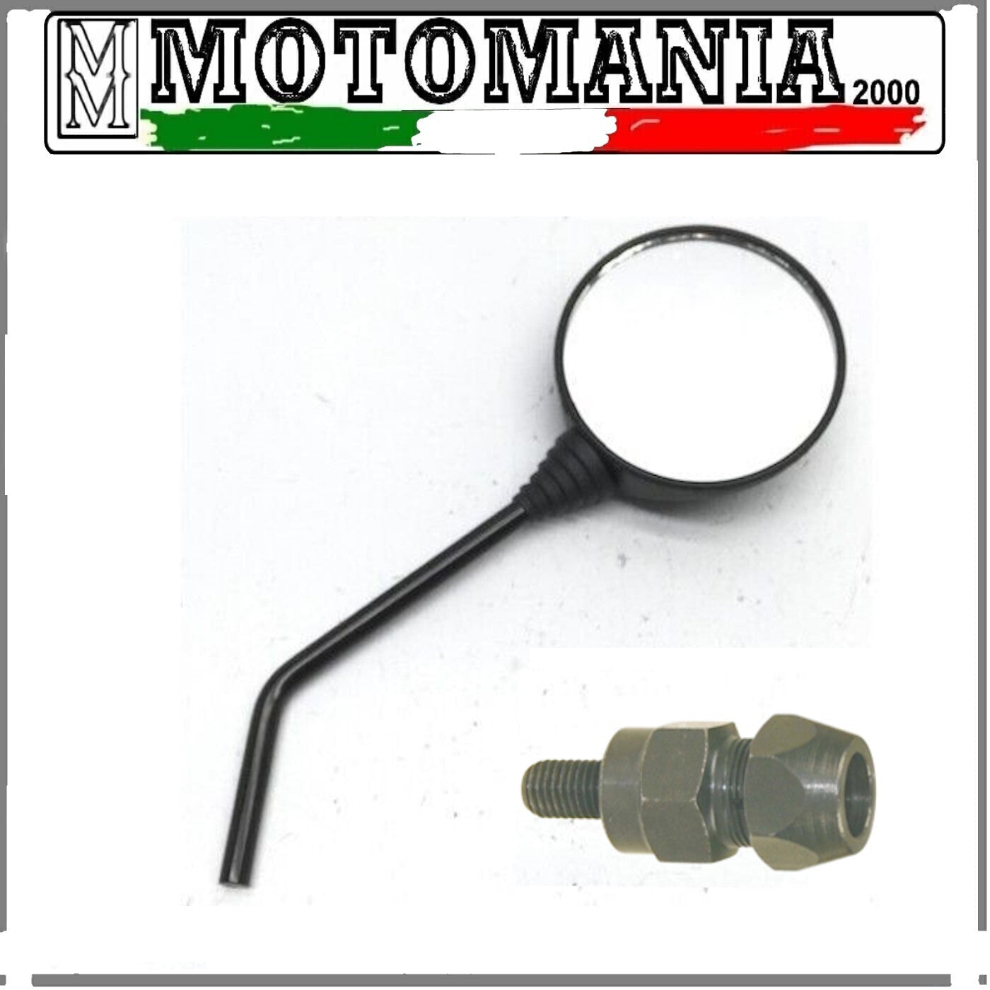 SPECCHIETTO DESTRO COMPLETO DI ADATTATORE DX PER APRILIA SCARABEO 50-100CC *