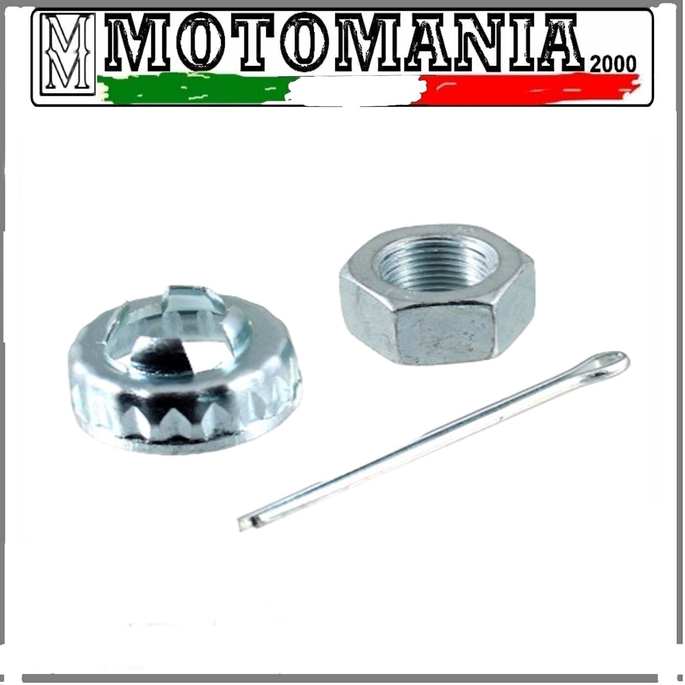 121850340 KIT DADO SCODELLINO RUOTA RMS CLASSIC PER APRILIA /GILERA /PIAGGIO *