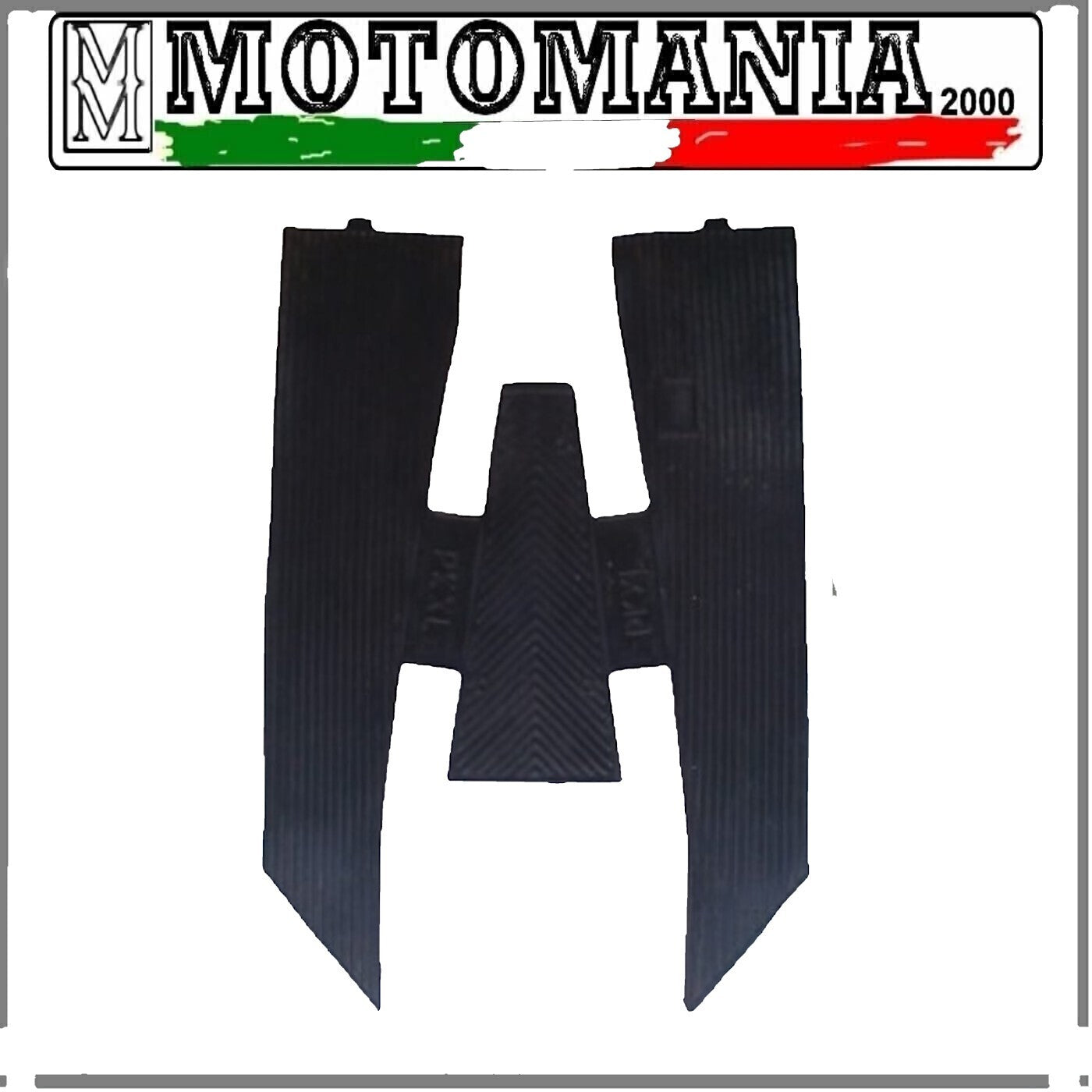 TAPPETINO PEDANA NERO IN GOMMA PER VESPA PK XL PIAGGIO *