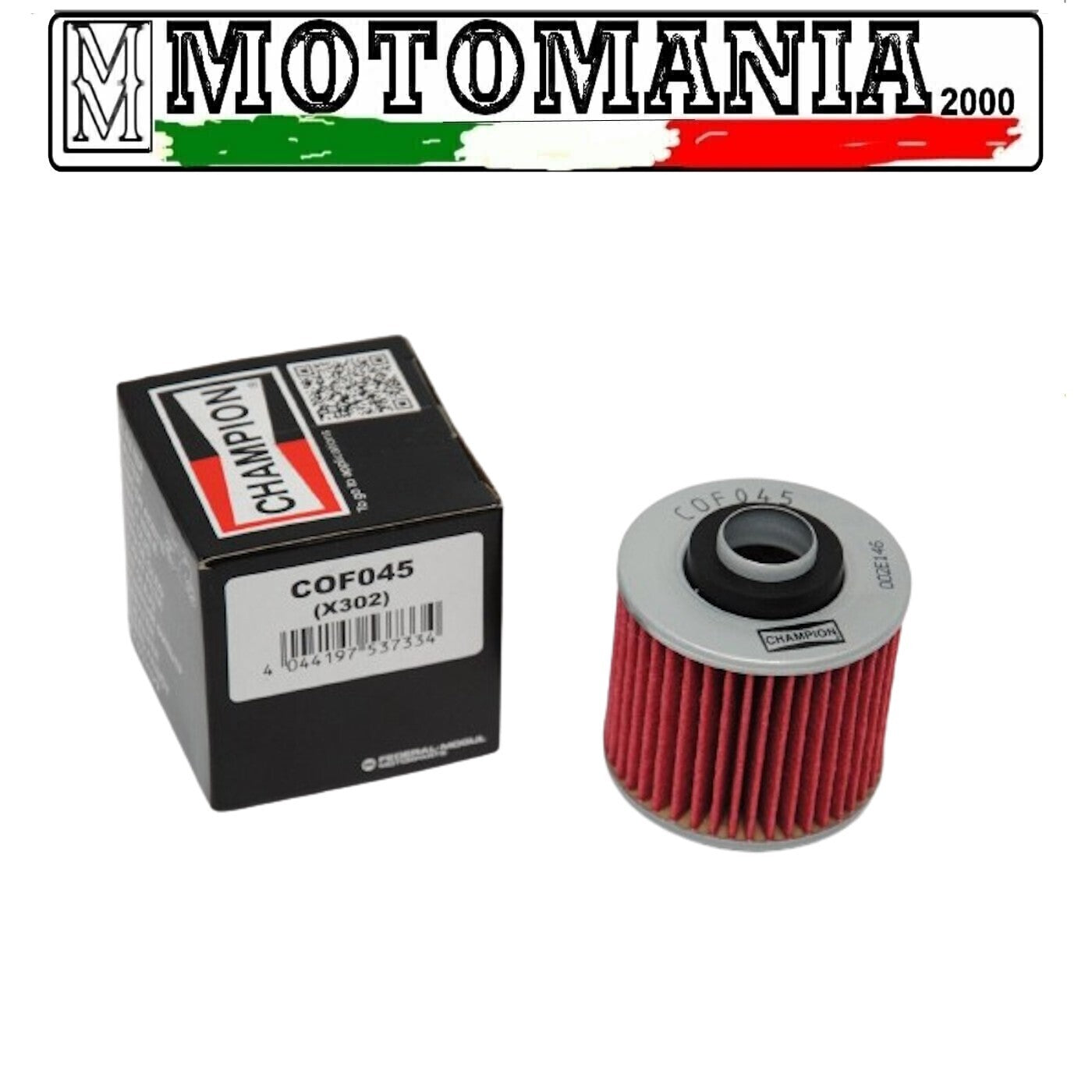 100609295 FILTRO OLIO CHAMPION COF045 PER YAMAHA VIRAGO XV 250 *