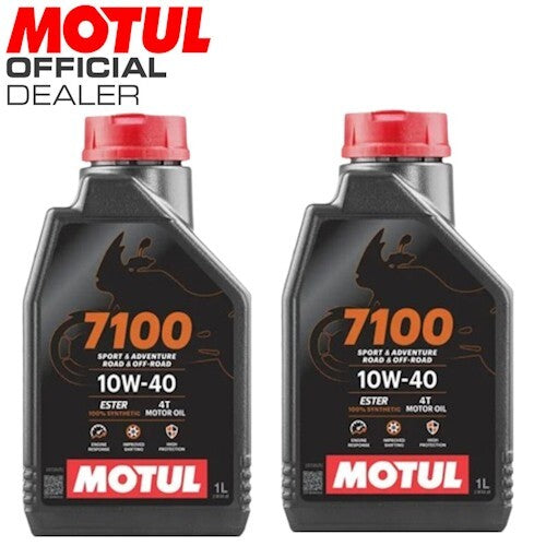 104091 OLIO MOTORE MOTUL 7100 10W40 4T - 2L * SINTETICO