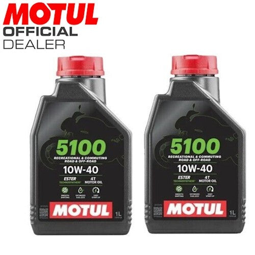 104066 OLIO MOTORE MOTUL 5100 10W40 4T - 2L *