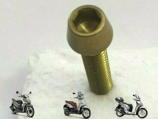 ERGAL 6X25 COUNTERSUNK HEAD SCREW FOR MOTORCYCLE FAIRING GOLD *