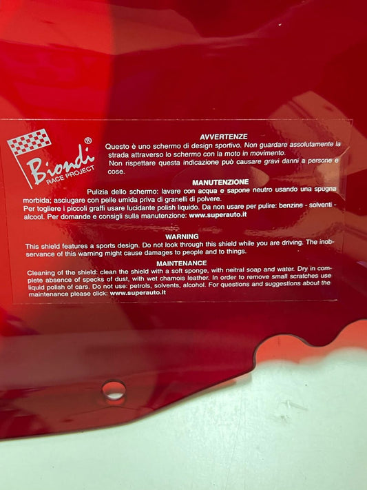 8010088 CUPOLINO PER MOTO - YAMAHA R6 COLORE ROSSO