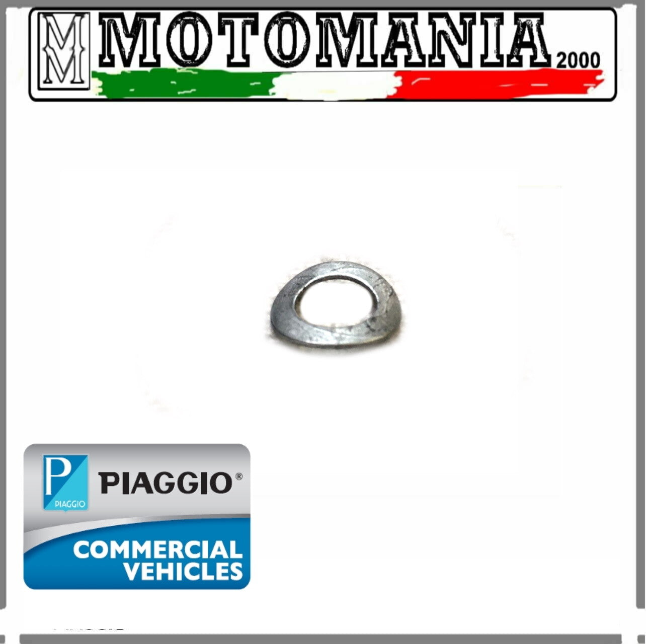VESPA PK XL 125 1986-1989, ORIGINAL CURVED ELASTIC WASHER 6.4X11X0.5MM