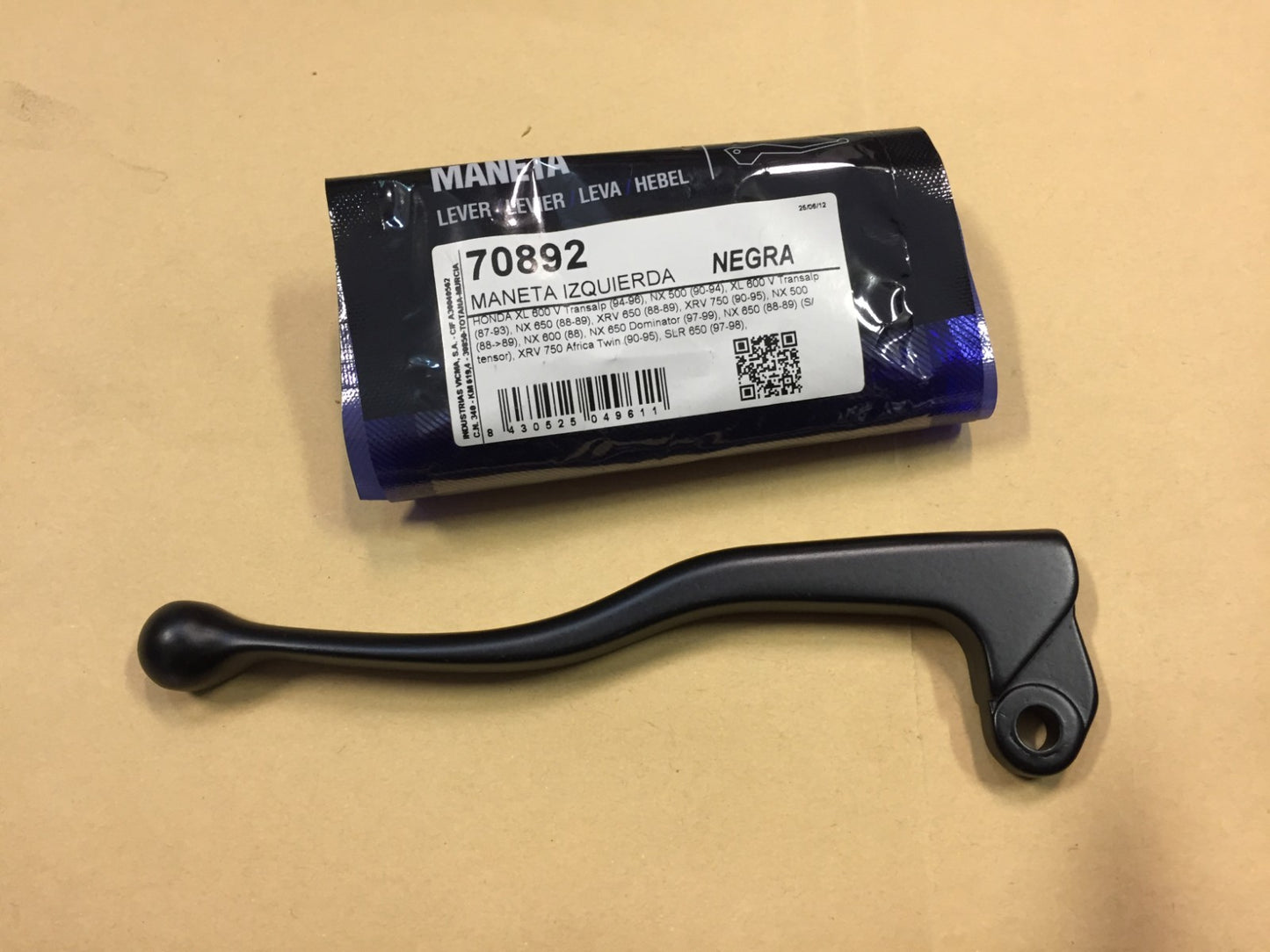 VICMA 70892 BRAKE LEVER SX HONDA XL V TRANSALP 1994-1996