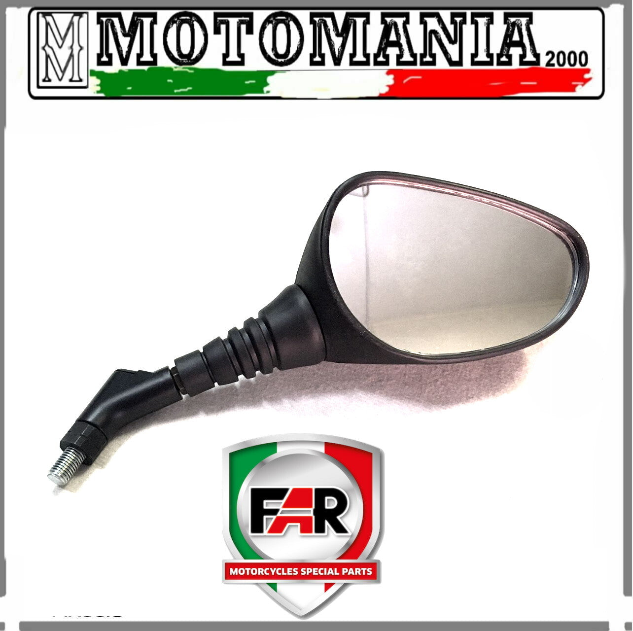 BLACK RIGHT REARVIEW MIRROR FOR MBK SKYLINER 250