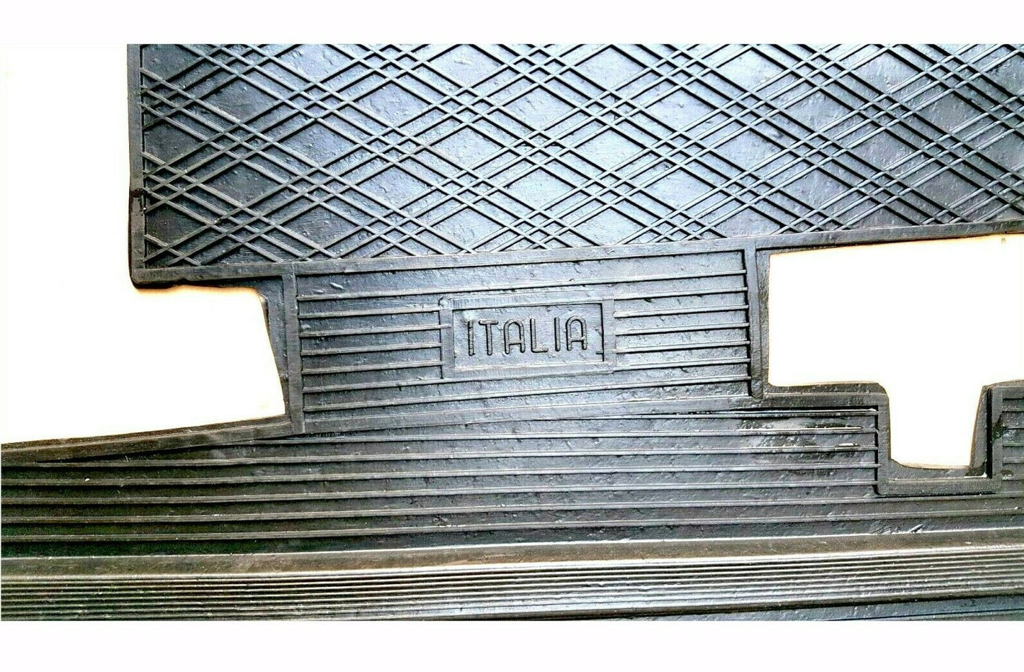 Lambretta J 50 Innocents Carpet Mat, BLACK