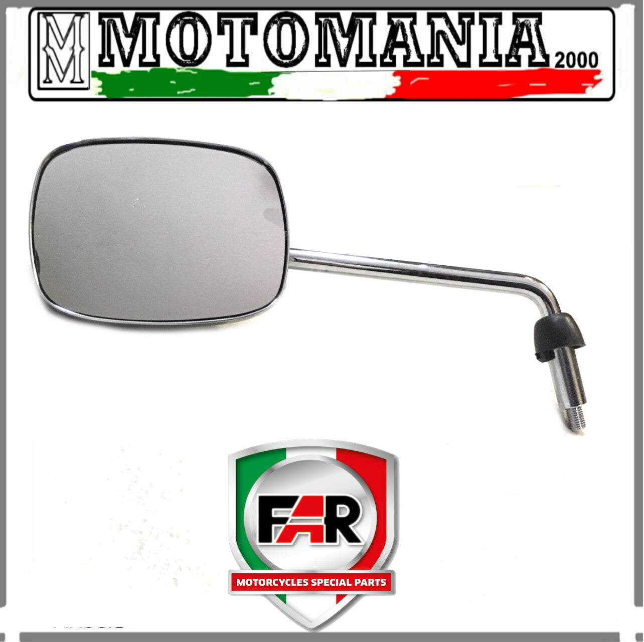 CHROME LEFT REARVIEW MIRROR FOR PIAGGIO BEVERLY 125 2007-2009,BEVERLY 500