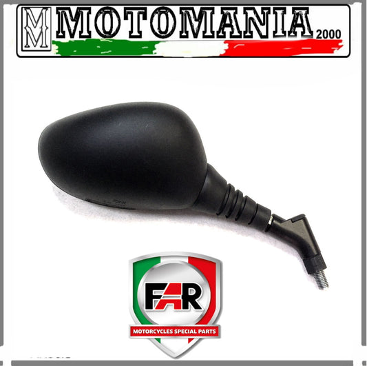 BLACK RIGHT REARVIEW MIRROR FOR MBK SKYLINER 250