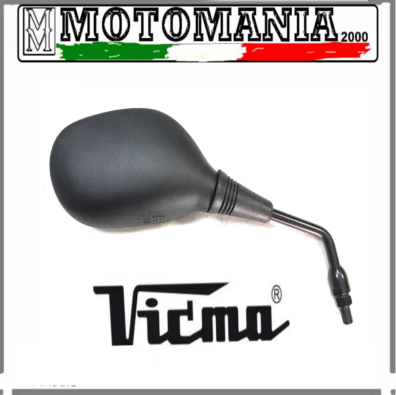 SPECCHIO RETROVISORE NERO DX PER YAMAHA XT 660 X 2007-2014