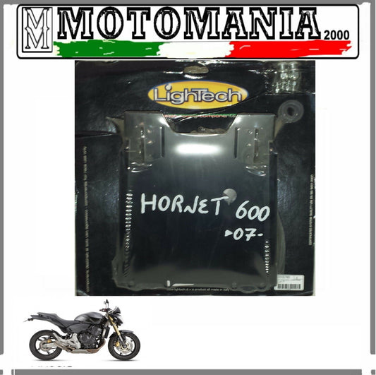PTRHH607NER LIGHTECH PORTATARGA REGOLABILE HONDA HORNET 600 DAL 2007
