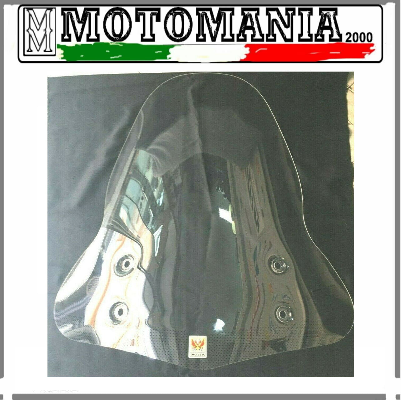 SC2846 PARABREZZA PARAVENTO ISOTTA SR 50-125-150 1997/2000 COMPLETO DI ATTACCHI