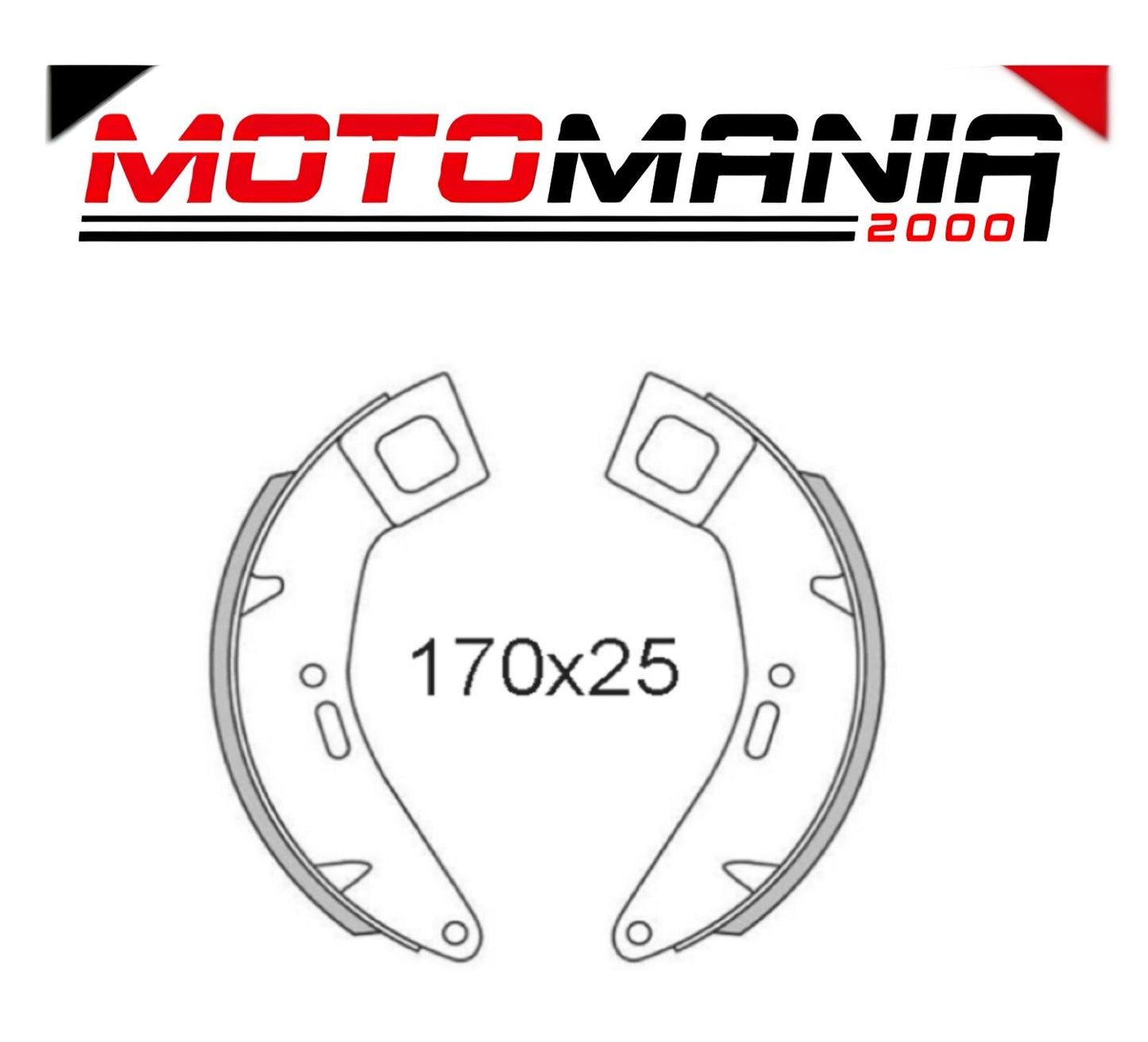 COPPIA GANASCE FRENO ANTERIORE RMS CLASSIC PIAGGIO COSA 1/2 414429