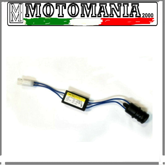 PORTALAMPADA CON RESISTENZA PER LAMPADA A LED MOD. T 10  *