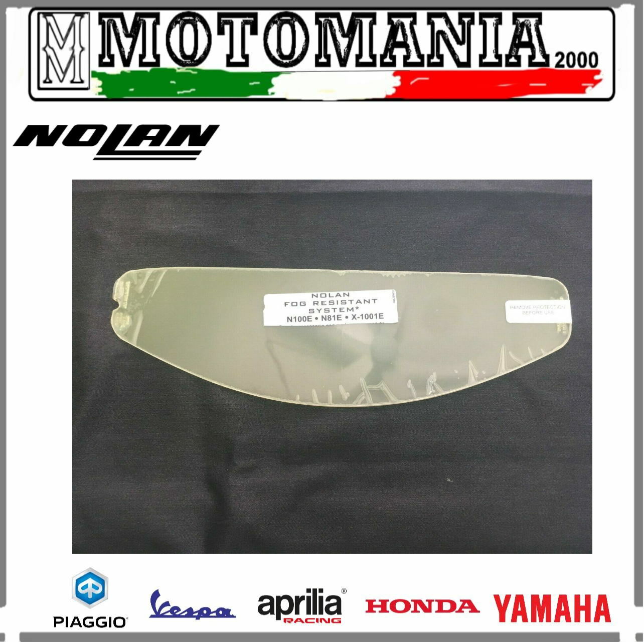 NOLAN INTERNAL ANTI FOG ANTI FOG ANTI FOG VISOR FOR HELMET NOLAN N100E-N81E-1...