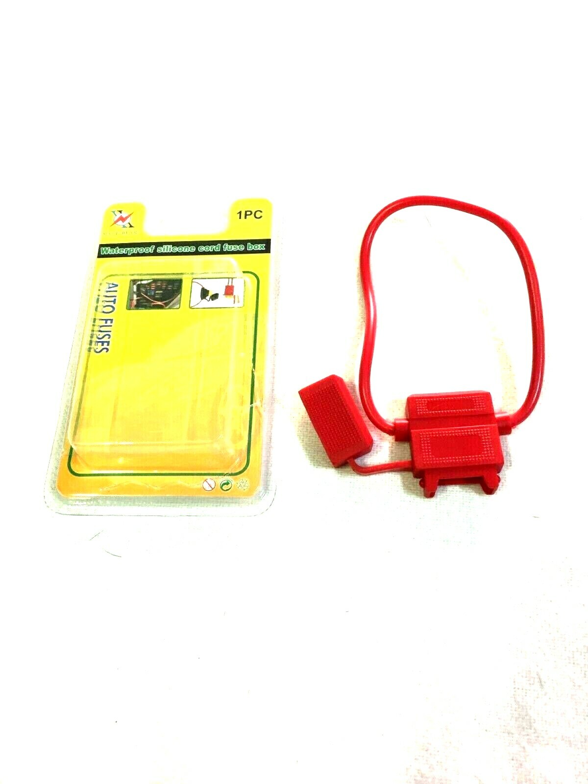 UNIVERSAL MOTORCYCLE AND SCOOTER FUSE HOLDER WITH 20 FUSE