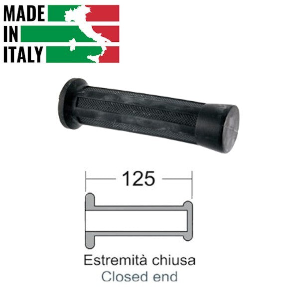 184160090 COPPIA MANOPOLE NERE PER PIAGGIO VESPA PK 50CC *