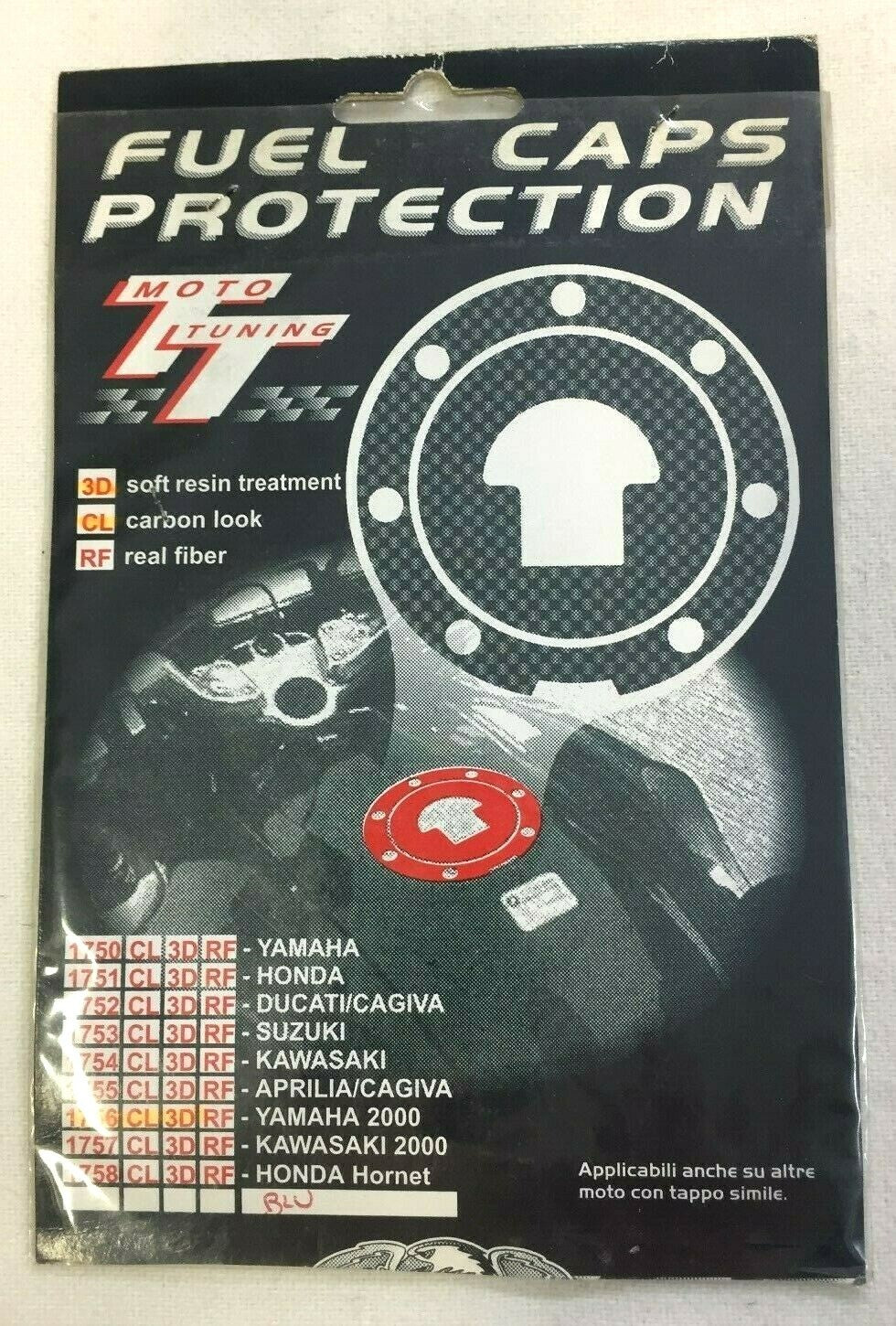 PROTEZIONE TAPPO SERBATOIO RESINATO YAMAHA 2000  *