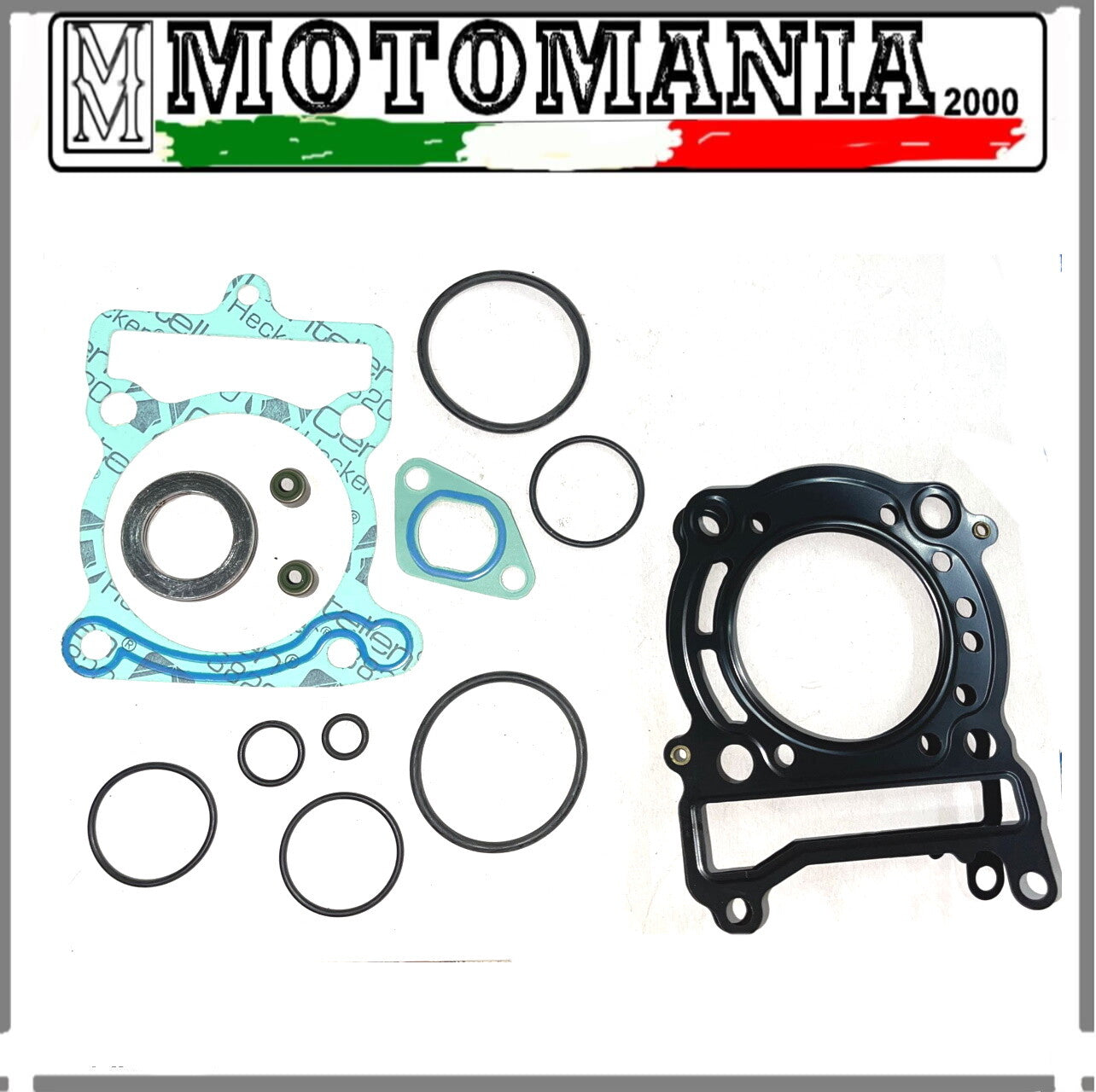 SET GUARNIZIONI COMPLETO DI GOMMINI VALVOLE PER YAMAHA 150 4T ITALGET MALAGUTI