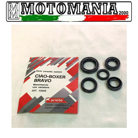 Serie PARAOLI MOTORE PIAGGIO CIAO - BOXER - BRAVO CON VARIATORE *