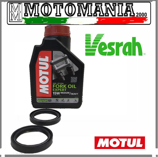 KIT PARAOLI+OLIO FORCELLA 15W VESRAK 46X58X10,5 SUZUKI CU 1900 XV MIDNIGHT STAR*