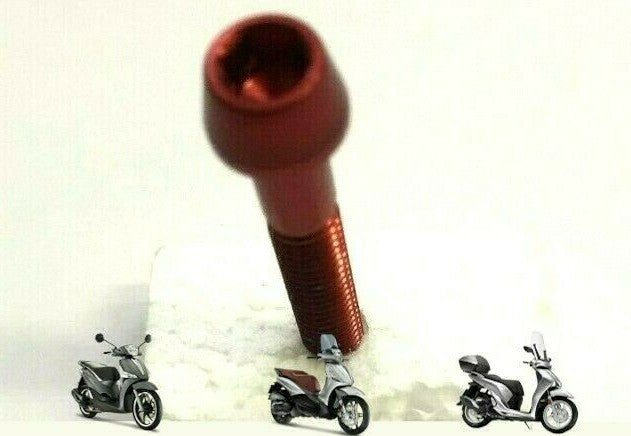 VITE TESTA SVASATA 6X35 PER CARENA MOTO IN ERGAL ROSSO *