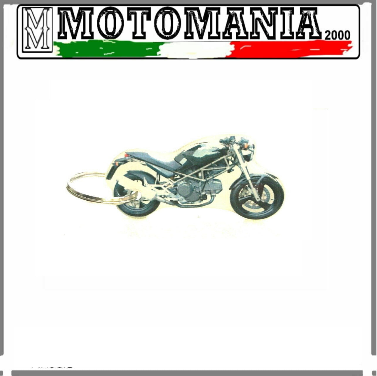 PORTACHIAVE A FORMA DI  MOTO IN GOMMA DUCATI