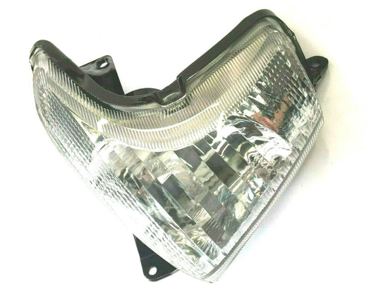 8998 WHITE FRONT LEFT ARROW HONDA TRANSALP XL 650 V 2005-TRANSALP 650 TRAVEL 07