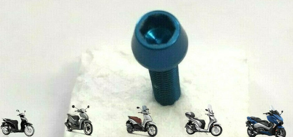 VITE TESTA SVASATA 6X25 PER CARENA MOTO BLU IN ERGAL *