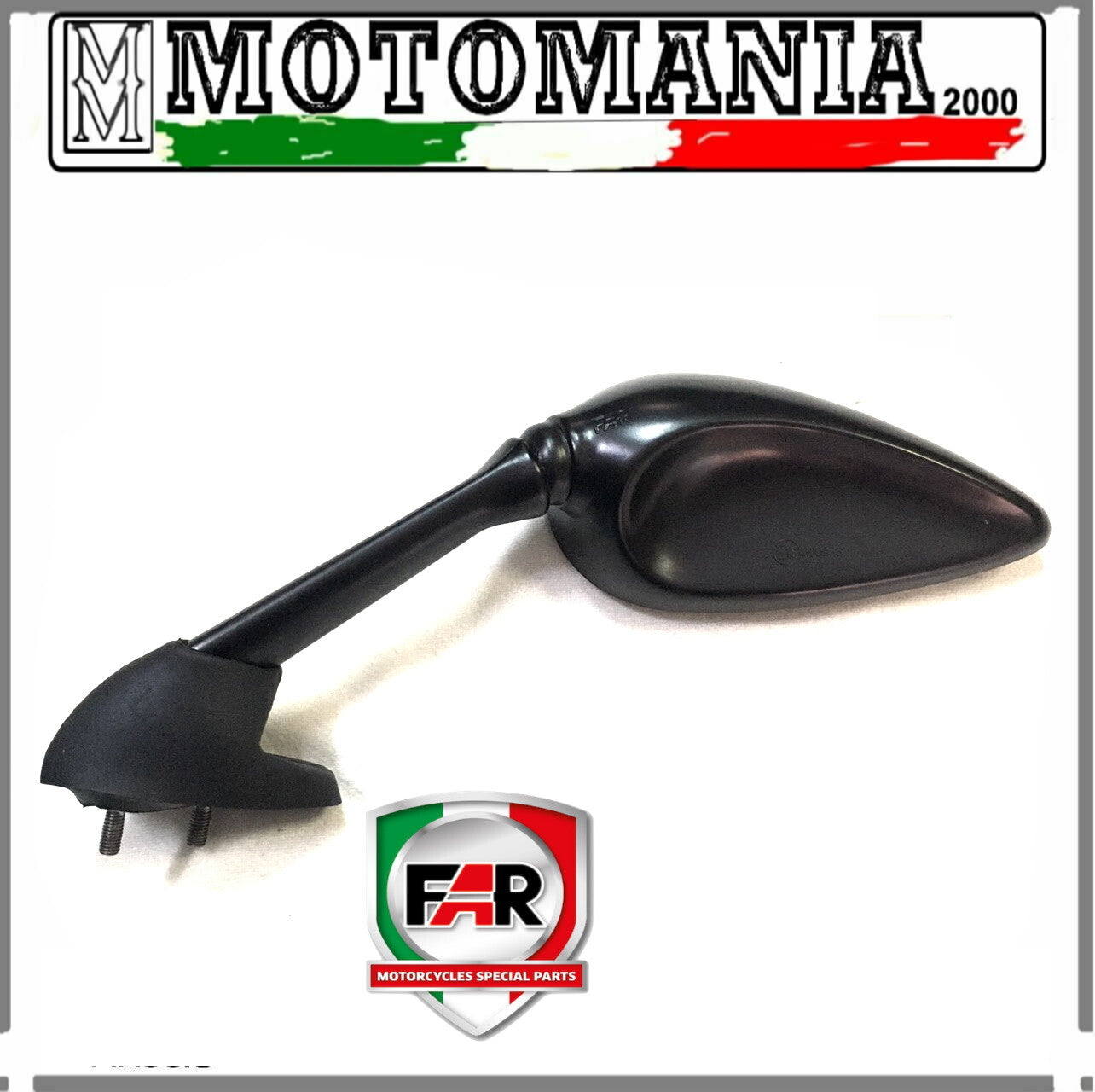 BLACK SX REARVIEW MIRROR FOR YAMAHA R6-YZ7 2000-2006