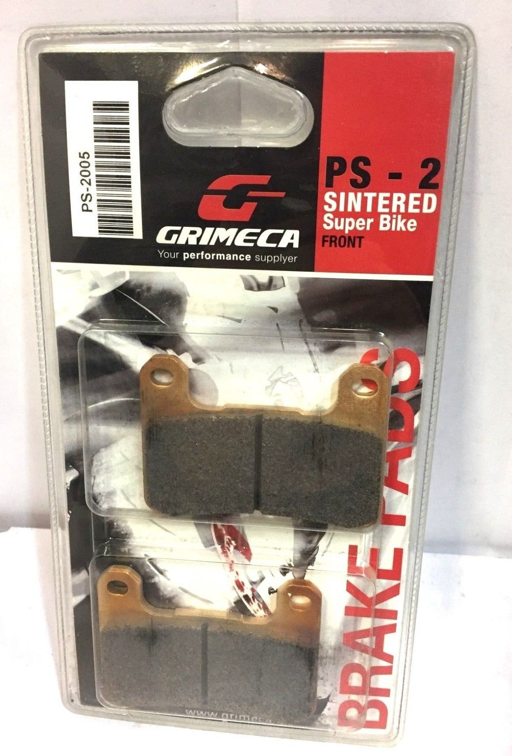 PS-2005 CP FRONT GRIMECA BRAKE PADS SUZUKI GSXR 600-750-1000