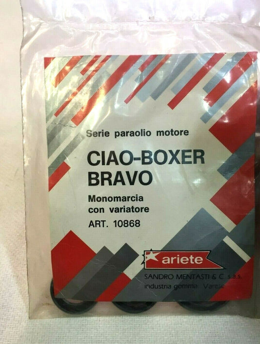 Serie PARAOLI MOTORE PIAGGIO CIAO - BOXER - BRAVO CON VARIATORE *