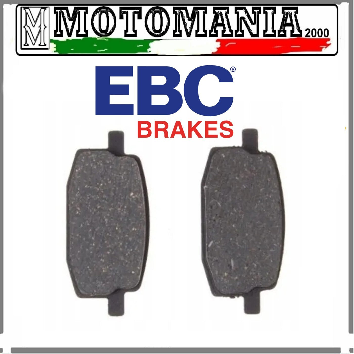 R1216900 PASTIGLIE FRENO ANTERIORE POSTERIORE TERRA MOTO TDX 125 YAMAHA