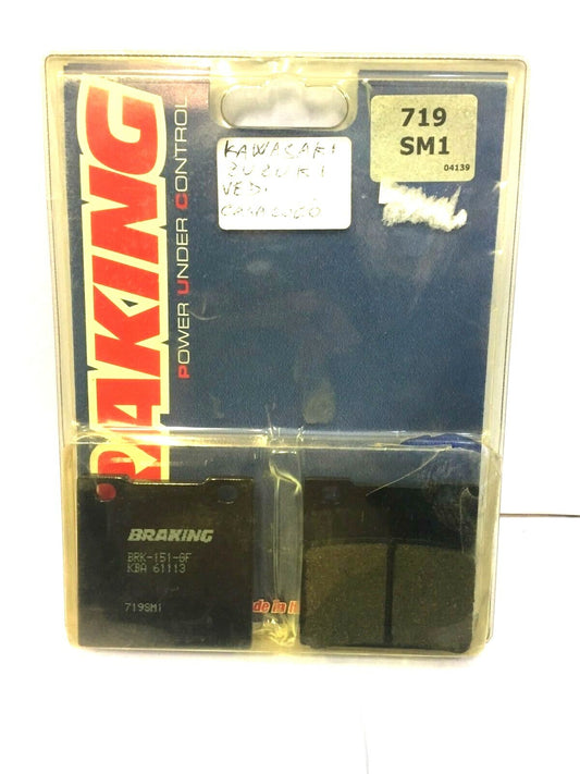 719SM1 CP BRAKE PADS POST. BRAKING KAWASAKI ZX7R 750-NINJA ZX 750 -96 -02