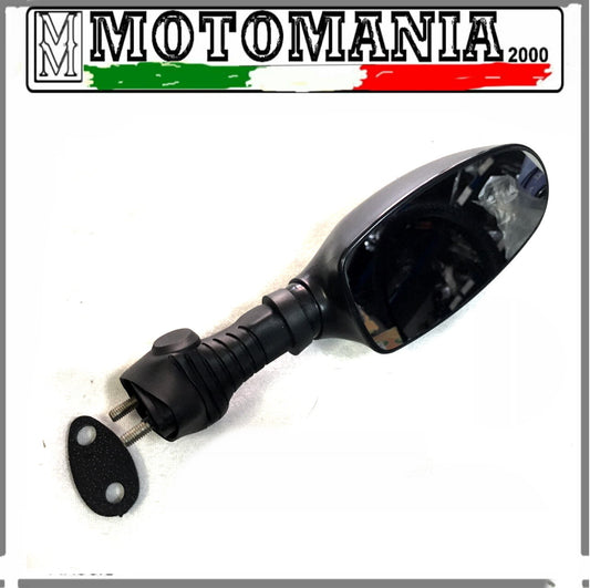 BLACK SX REARVIEW MIRROR COMPLETE WITH GASKET