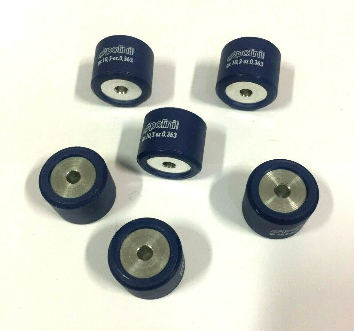 242240 KIT 6 ROLLERS VARIATOR 20.6X17 GR.10.3 Piaggio Beverly 200