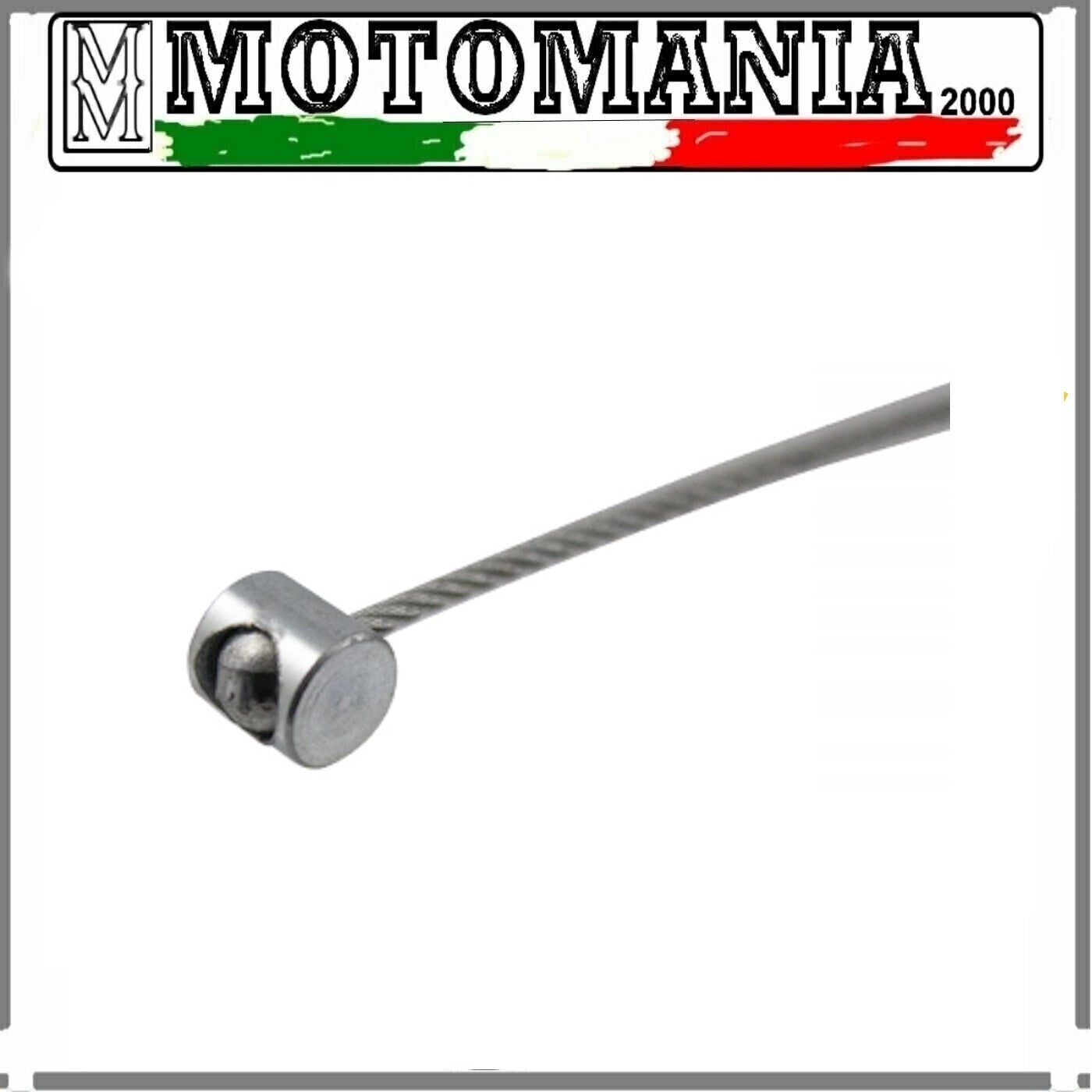 CAVO FRIZIONE CON NOTTOLINO REMOVIBILE IN ACCIAIO ZINCATO SENZA GUAINA*