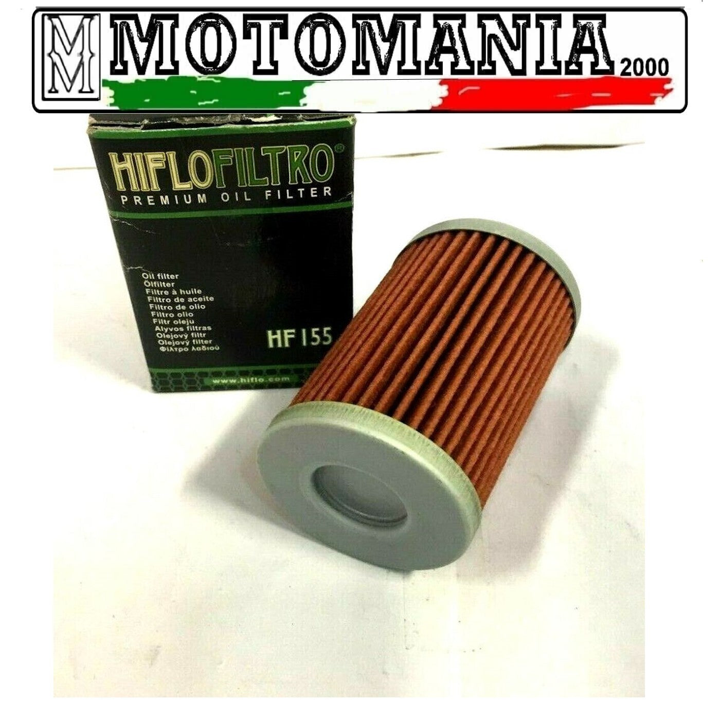 E1715500 FILTRO OLIO HIFLO HF 155 BETA RR ENDURO 4T 400 2005-2009 *