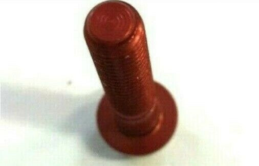 BULLONE 6X35 IN  ERGAL  ROSSO TESTA ESAGONALE mm.8  *