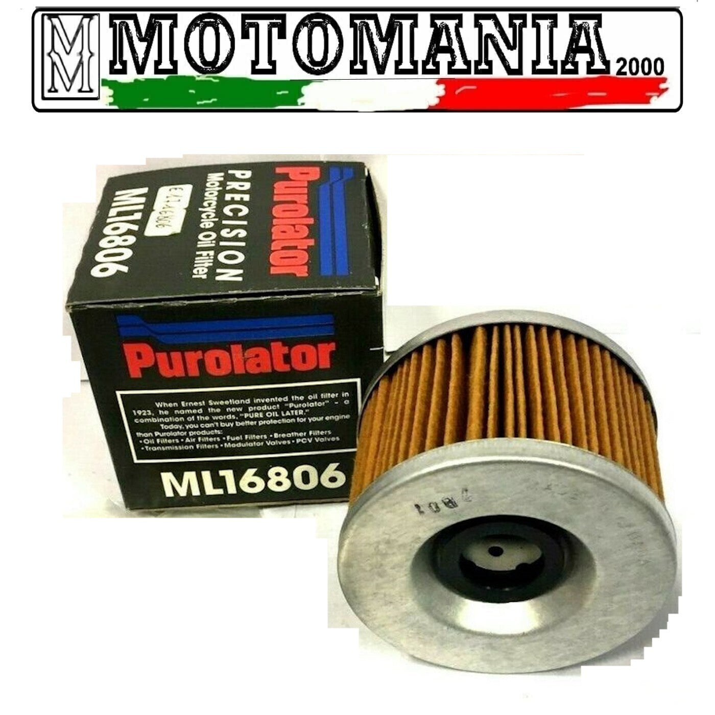 E1716806 FILTRO OLIO HF401 PUROLATOR HONDA 1000 CB CUSTOM DAL 1993 AL 2015 *