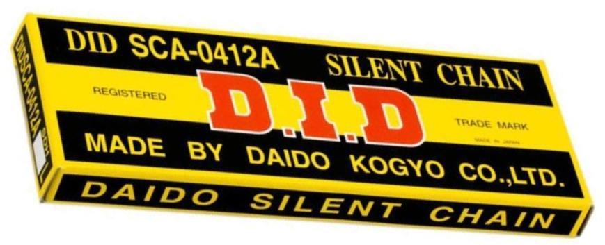 CATENA DISTRIBUZIONE DID SCA0412 132M APRILIA TRIUMPH KAWASAKI VEDI APPLICAZION*