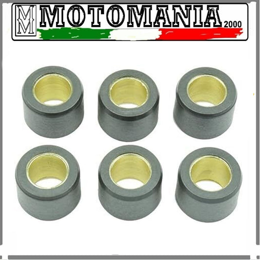 S41000030P051 KIT 6 RULLI 20X15 GR.13 5 KYMCO B&W 4T LC 150 cc DINK 4T LC 125 cc