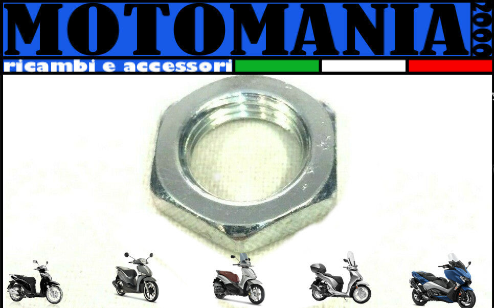 564611 DADO BASSO M22X2 BRACCIO OSCILLANTE ORIGINALE PIAGGIO MP3-X7-X8-X9