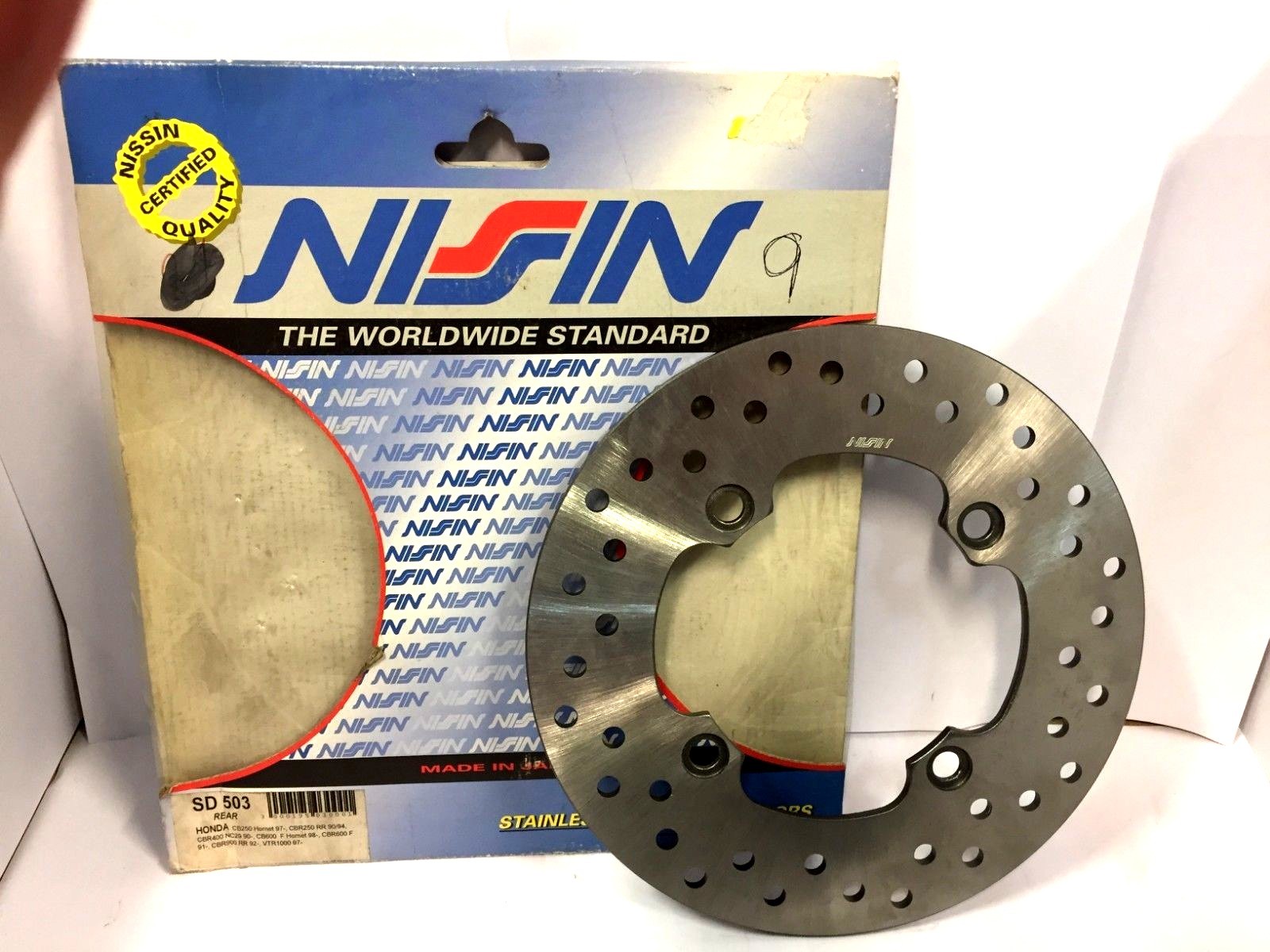 SD503 BRAKE DISC NISSIN HONDA CB 250-07-CBR 250 RR -90-94-CBR 400 CB 600